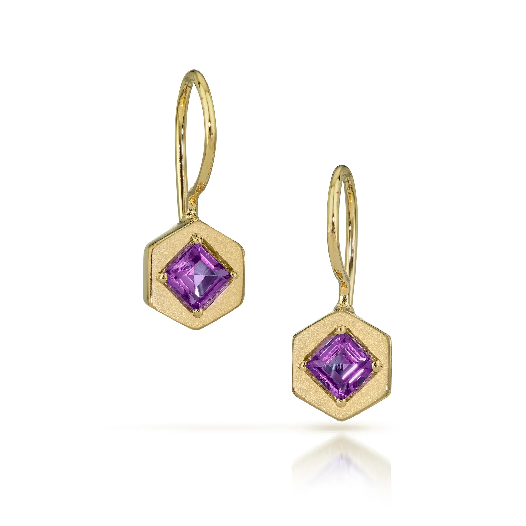 Origins Birthstone Wire Earrings - Image 3