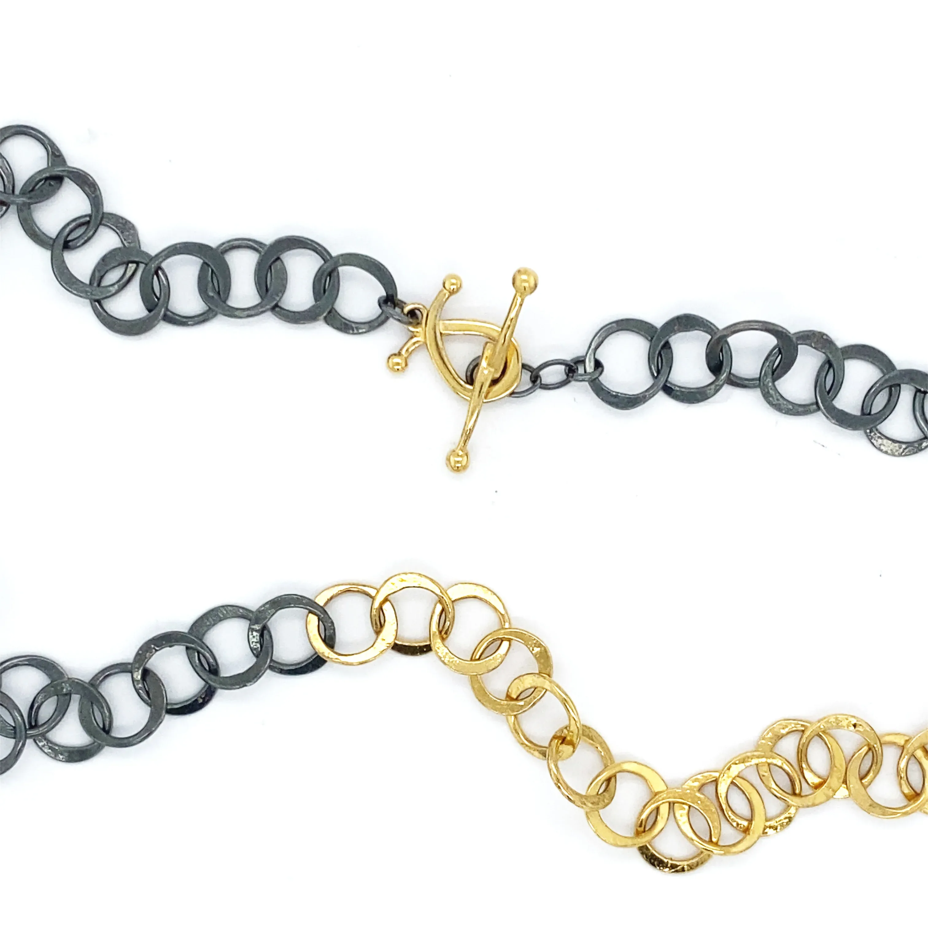 Handmade Chain - Black and Gold - Image 3