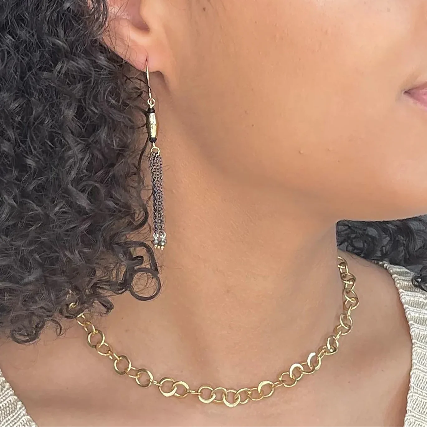 Handmade Chain - Gold - Image 4
