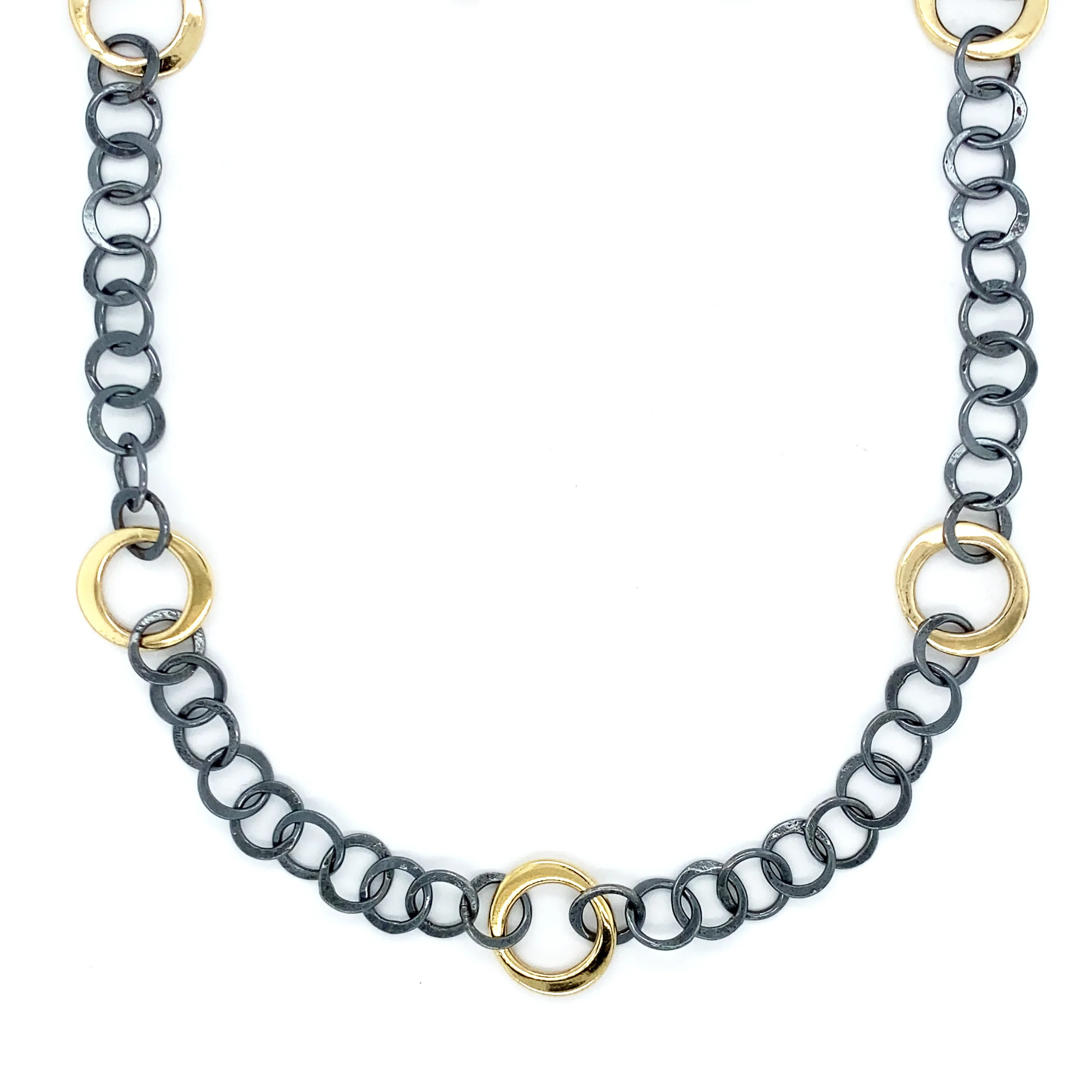 Handmade Chain - Black and Gold Large - Image 5