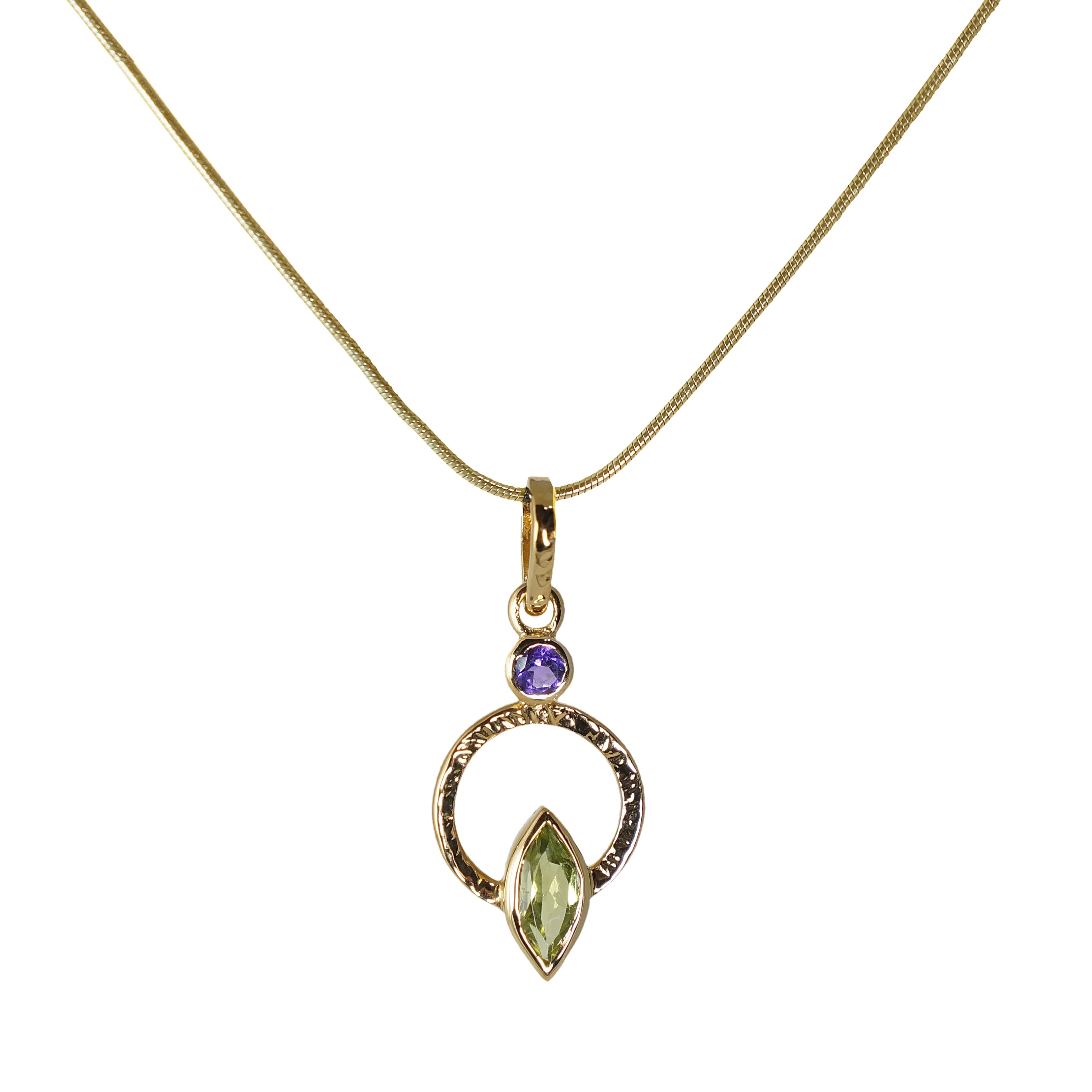Q Necklace 18k Vermeil - Image 6