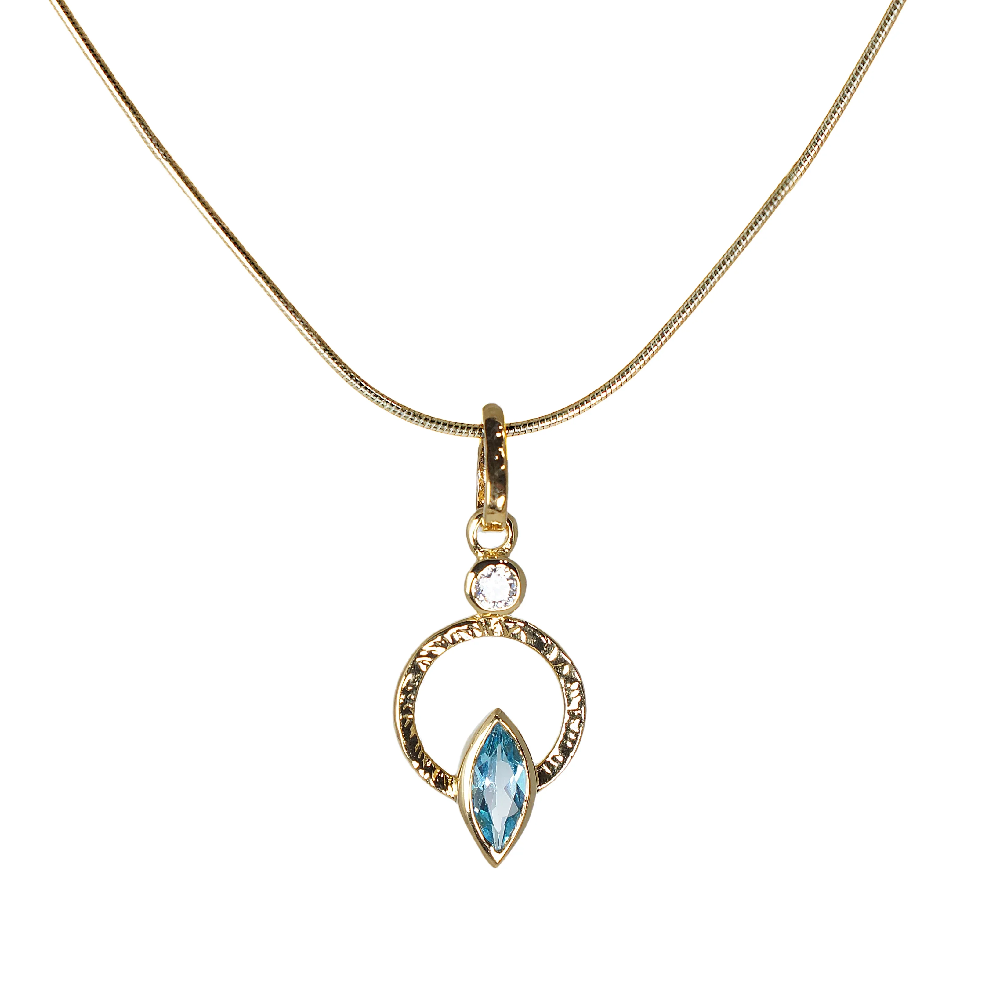 Q Necklace 18k Vermeil - Image 7