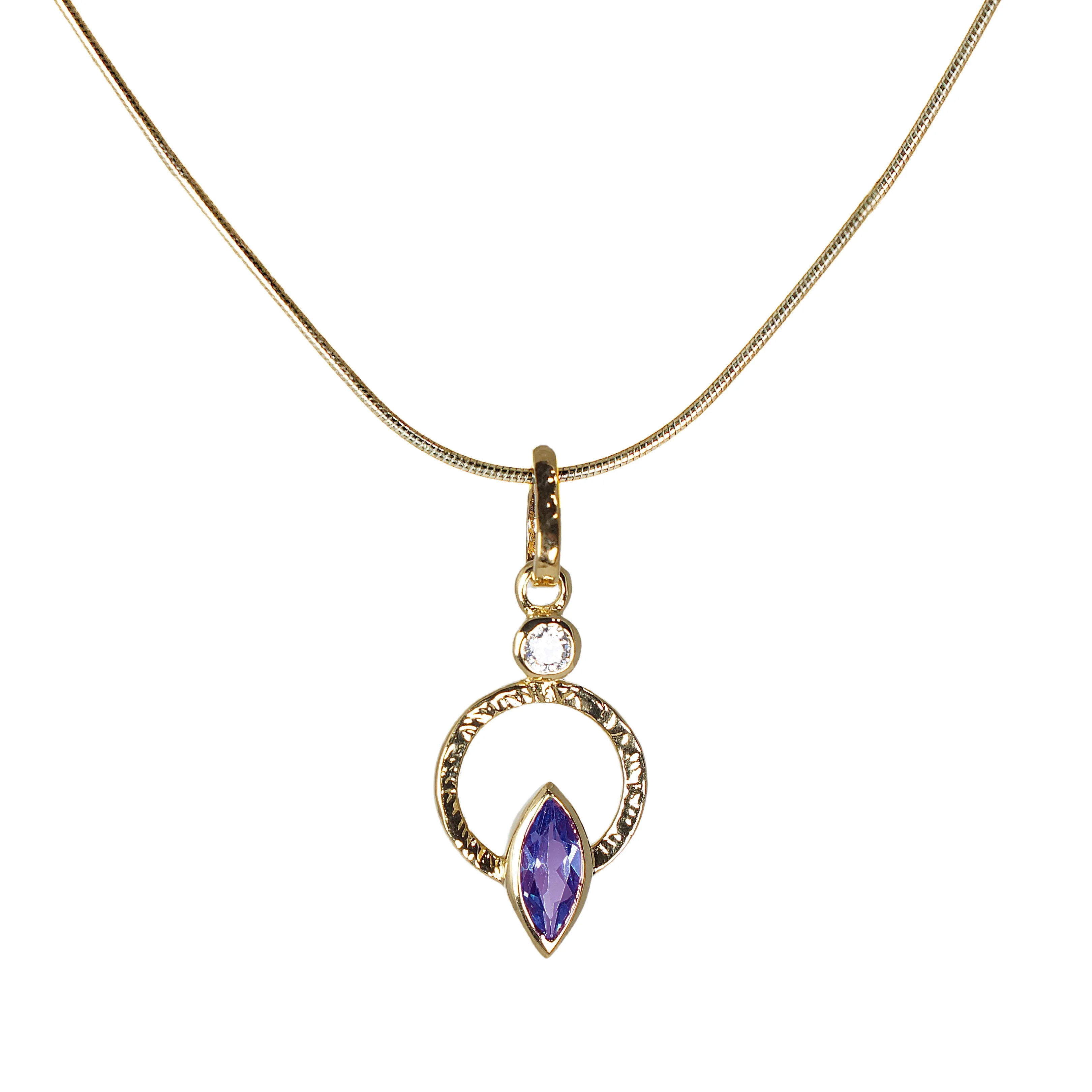 Q Necklace 18k Vermeil - Image 9